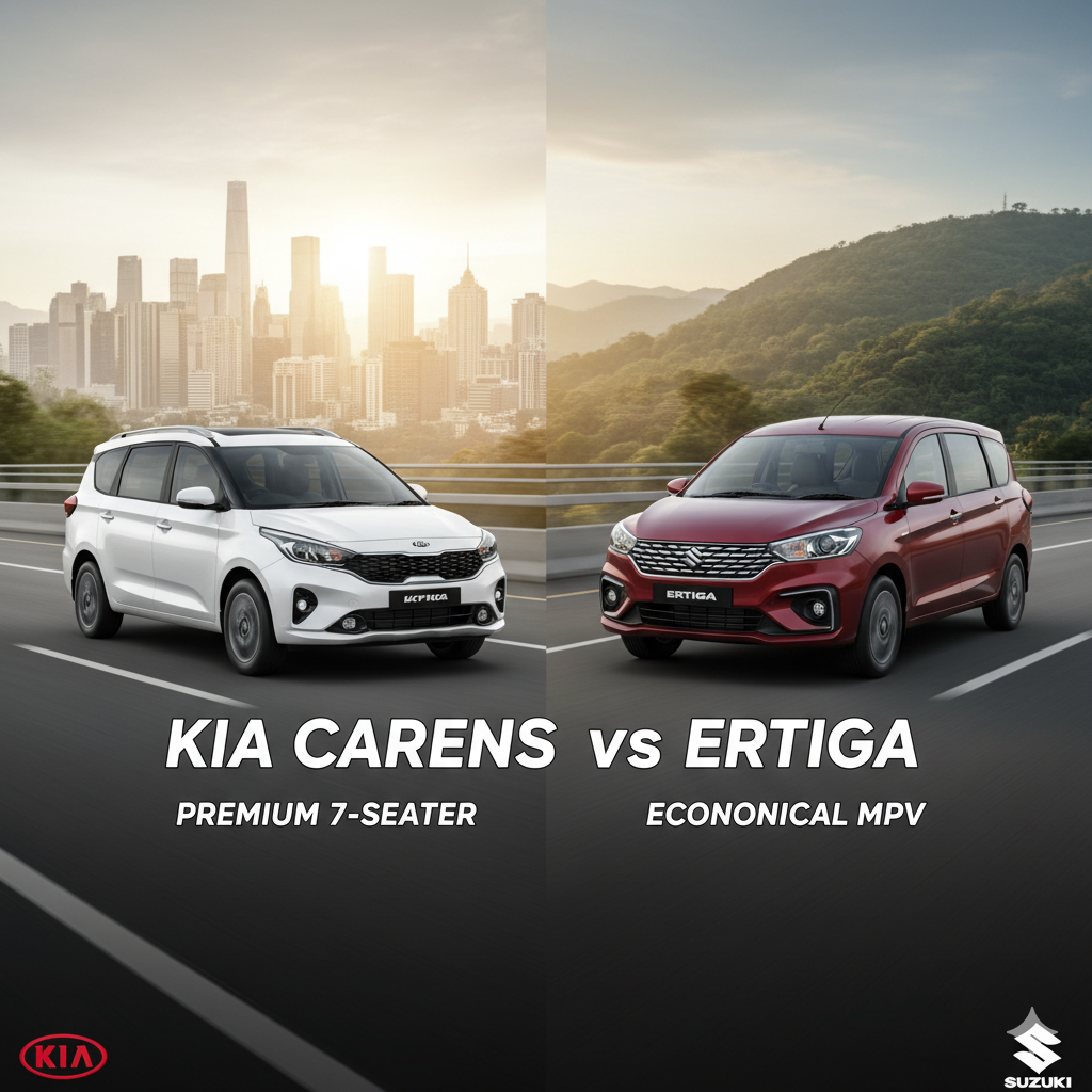 Kia Carens vs Ertiga